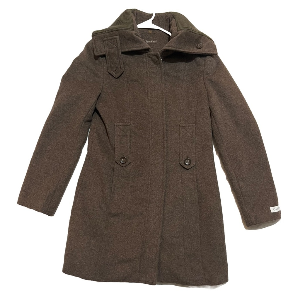 Vintage Calvin Klein Over Coat/ Jacket (Brown) Women’s size 4